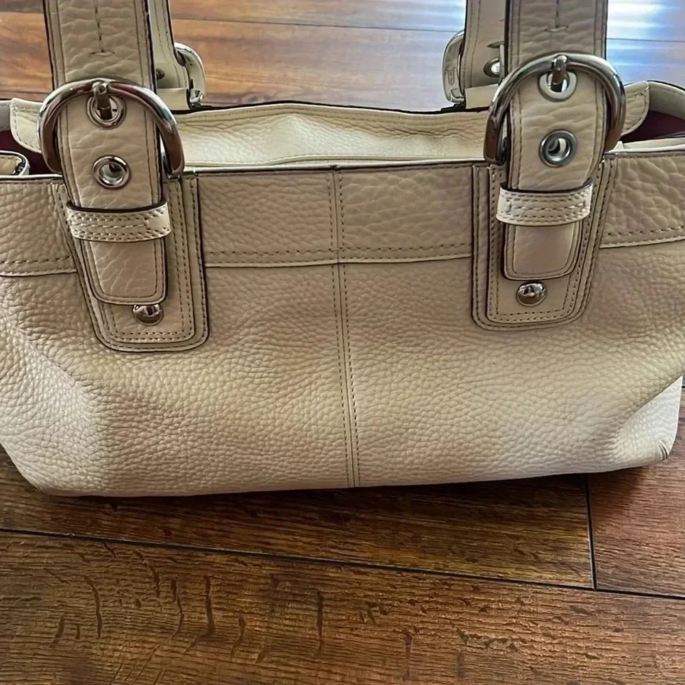 Coach Soho Pleated Leather shoulder Bag